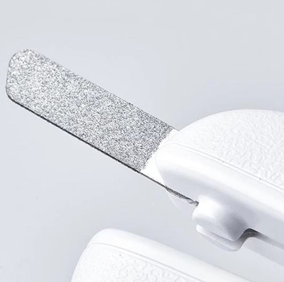 Coupe-griffes électrique pour chien et chat, blanc