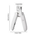 Coupe-griffes électrique pour chien et chat, blanc