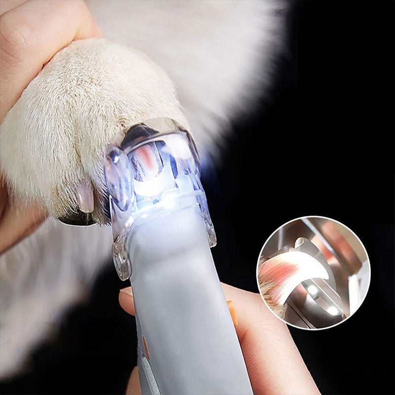 Coupe-ongles pour chien et chat à capteur, prise ergonomique