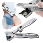 Coupe-ongles de voyage compact, lame en acier inoxydable