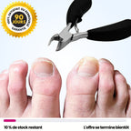 Coupe-ongles de précision en acier inoxydable, poignée ergonomique
