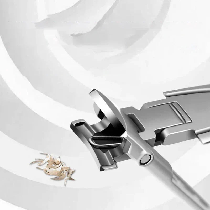 Coupe-ongles en acier inoxydable, prise antidérapante, compact