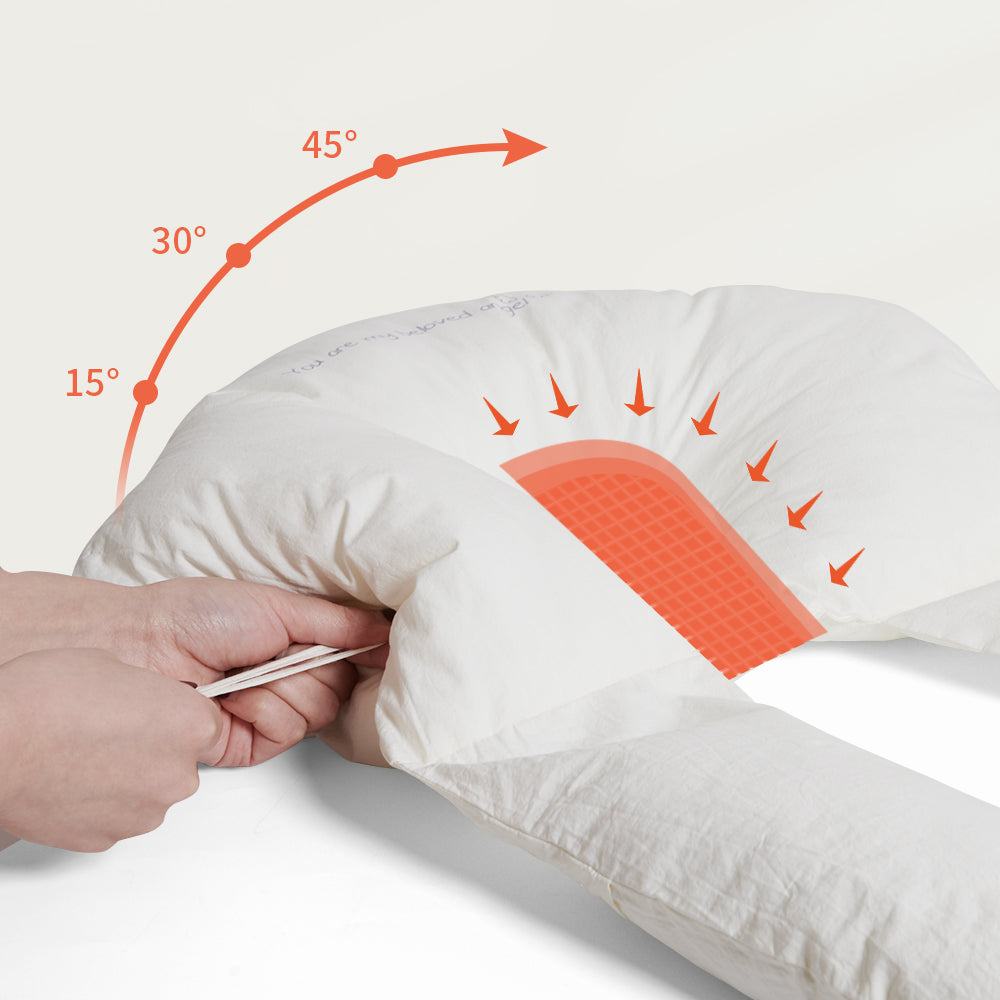 Coussin enveloppant pour bébé en coton, côtés réglables