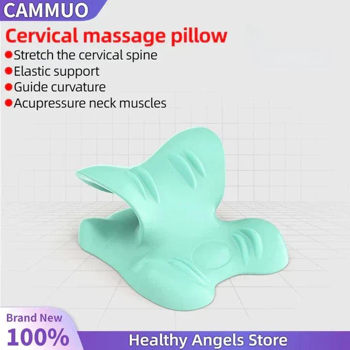 Coussin cervical en forme de V à picots, cinq coloris