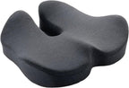 Coussin d'assise ergonomique à découpe centrale, mousse haute densité
