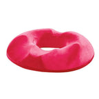 Coussin d'assise orthopédique en mousse à mémoire de forme, rose