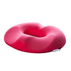 Coussin d'assise orthopédique en mousse à mémoire de forme, rose