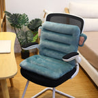 Coussin orthopédique d'assise en mousse à mémoire de forme, vert