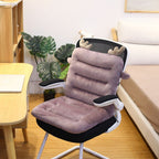 Coussin orthopédique d'assise en mousse à mémoire de forme, lilas