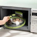Cloche pour micro-ondes anti-éclaboussures, trous d'aération