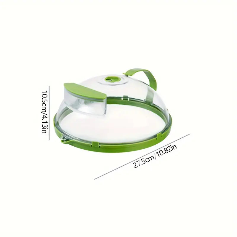 Cloche pour micro-ondes anti-éclaboussures, trous d'aération
