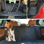 Housse de siège voiture pour chien, imperméable et antidérapante