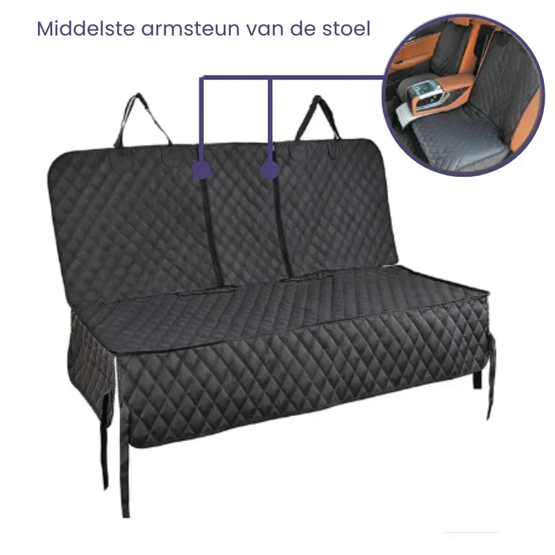 Housse de siège voiture pour chien, imperméable et antidérapante