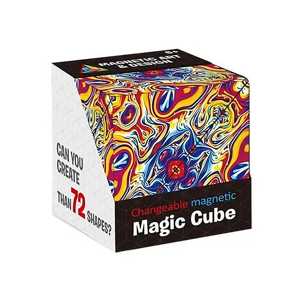 Cube casse-tête rotatif, jeu de réflexion en quatre thèmes