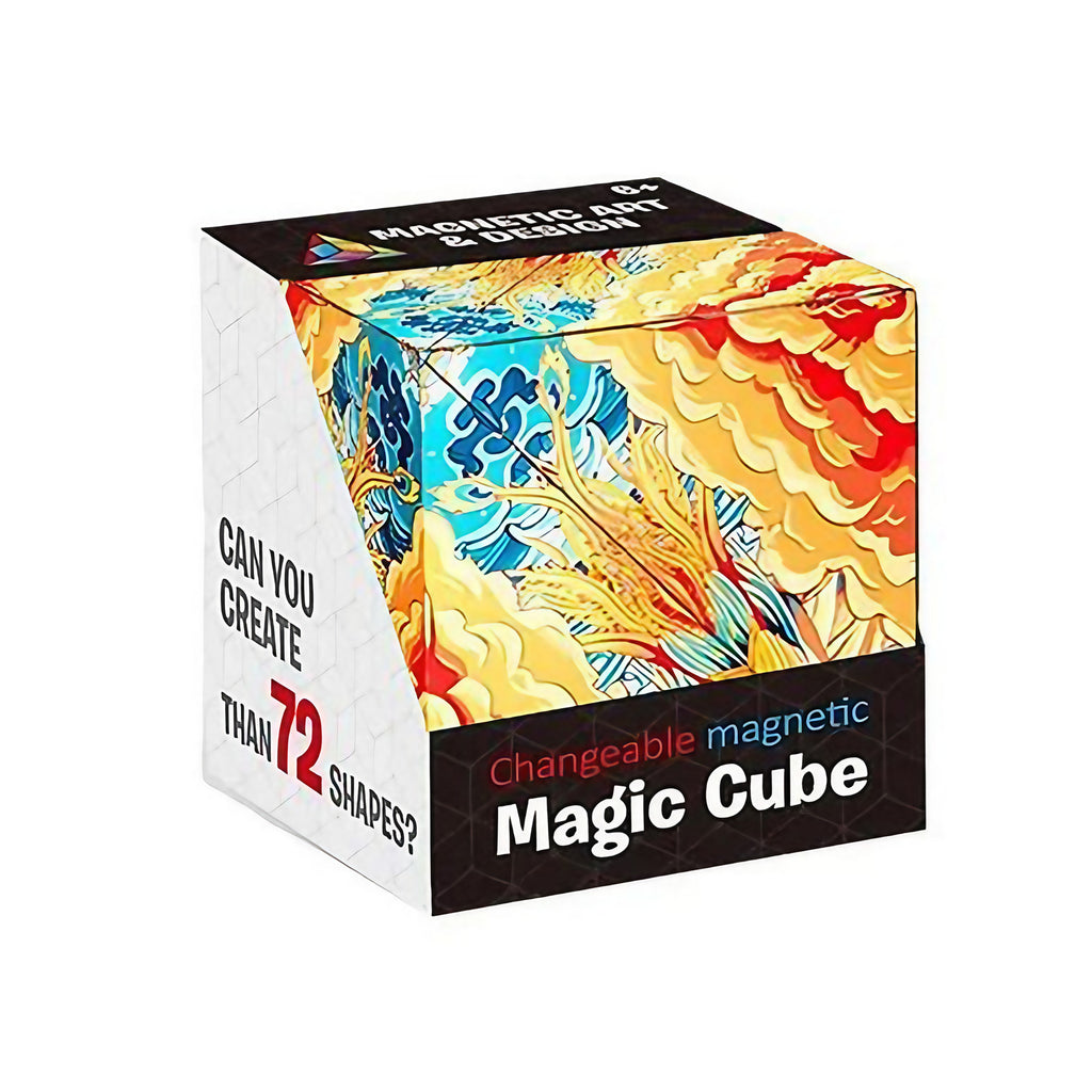 Cube casse-tête rotatif, jeu de réflexion en quatre thèmes