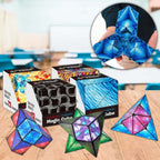 Cube casse-tête rotatif, jeu de réflexion en quatre thèmes