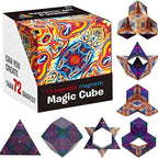 Cube casse-tête rotatif, jeu de réflexion en quatre thèmes