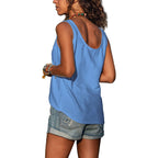 Débardeur femme chic, sept coloris, du S au 3XL
