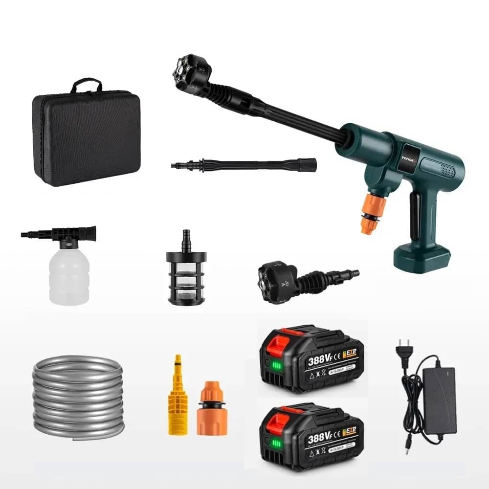 Nettoyeur haute pression sans fil sur batterie 18 V, avec mallette