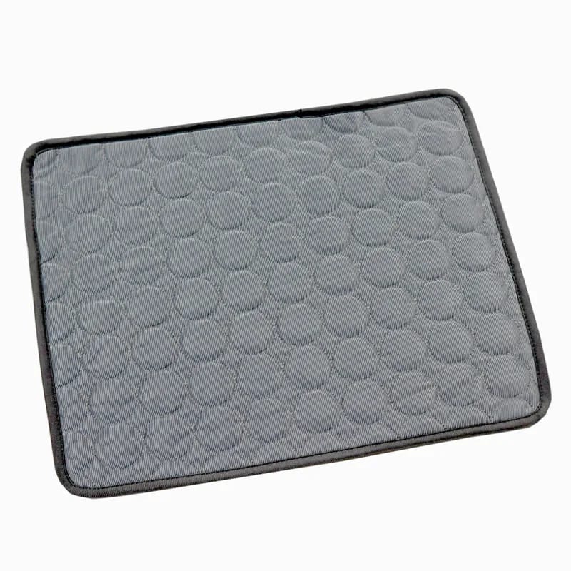 Tapis rafraîchissant pour chat sans électricité, trois tailles, gris foncé