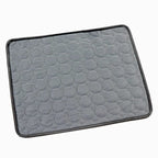 Tapis rafraîchissant pour chat sans électricité, trois tailles, gris foncé