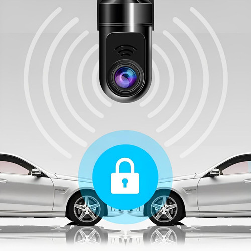 Dashcam voiture avec GPS, aide à la conduite et commande vocale