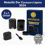 Coupe-légumes multifonction blanc, protège-doigts, facile à rincer