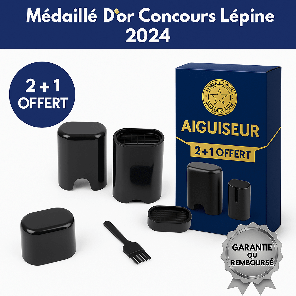Coupe-légumes multifonction blanc, protège-doigts, facile à rincer