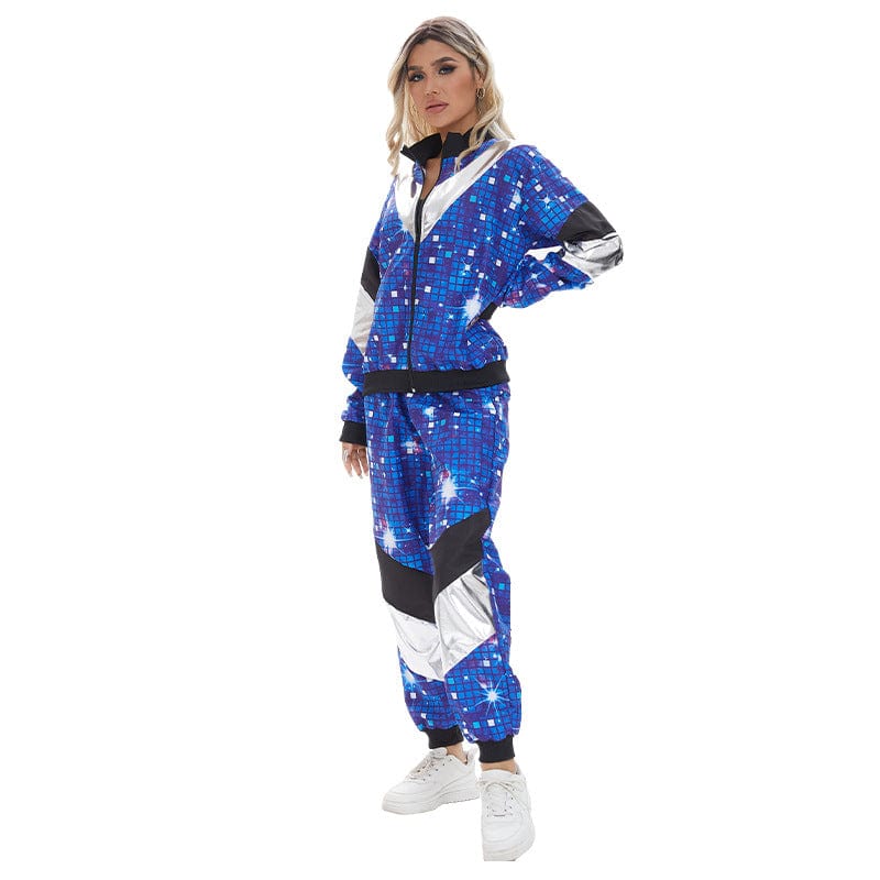 Déguisement années 80 pour soirée disco, homme et femme, S au 2XL