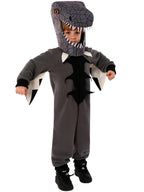 Déguisement dinosaure enfant, onze coloris, du S au XL, gris