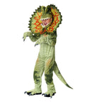 Déguisement dinosaure enfant, onze coloris, du S au XL, vert foncé