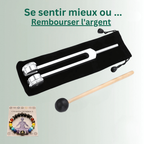 Diapason en métal 128 Hz pour méditation et relaxation sonore
