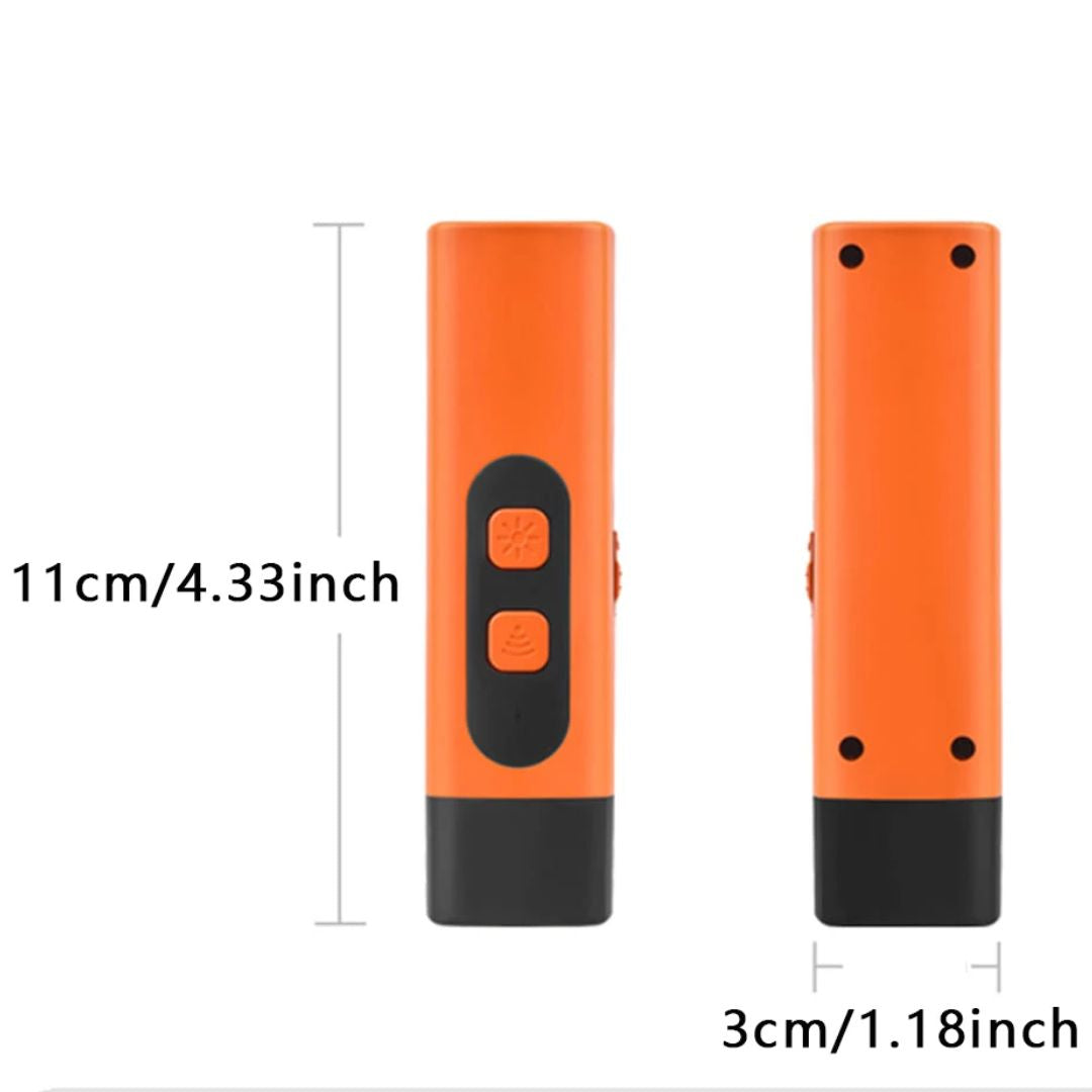 Boîtier à ultrasons contre les aboiements, compact et portable
