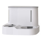 Distributeur d'eau et de croquettes 2 en 1 pour chat et chien