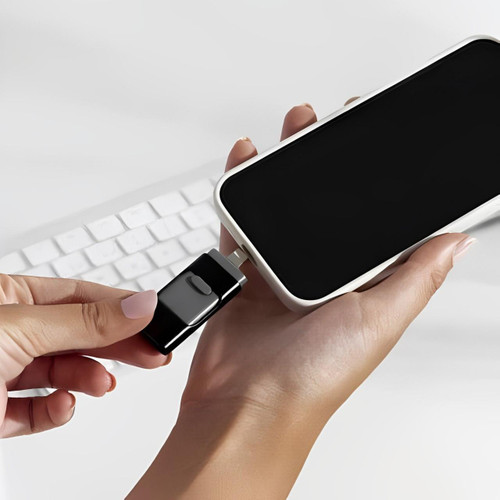 Clé USB 4 en 1 pour smartphone, tablette et ordinateur, 32 à 128 Go