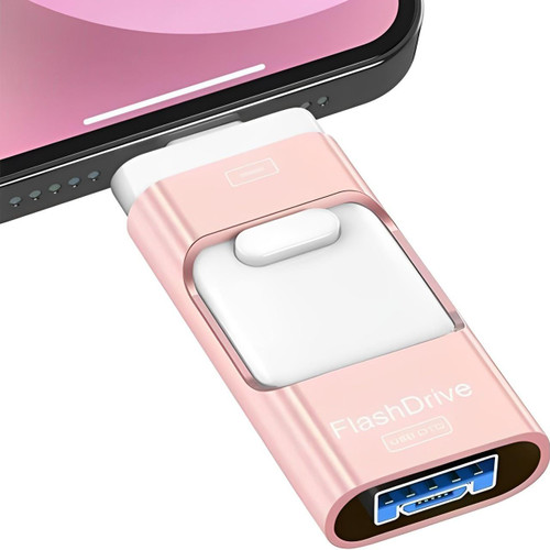 Clé USB 4 en 1 pour smartphone, tablette et ordinateur, 32 à 128 Go