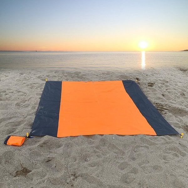 Couverture de plage anti-sable pour 5 à 8 adultes