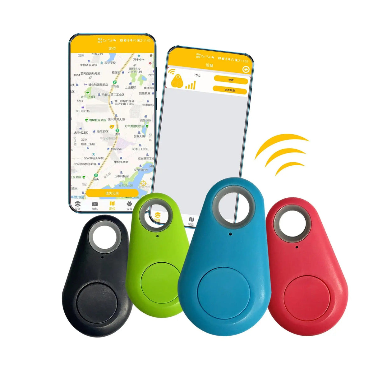 Traceur de localisation pour enfant avec alerte de zone, compact