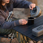 Table pliante de camping en aluminium, trois tailles