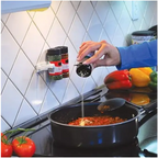 Range-épices à clipser pour porte de placard, lot de 2 ou 4