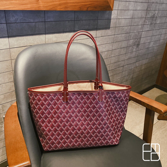 Sac shopper femme à anses et bandoulière réglable, cinq coloris