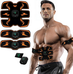 Électrostimulateur musculaire portable, 10 niveaux et 6 modes