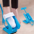 Enfile-chaussettes à poignée allongée, en plastique léger