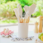 Ustensiles de cuisine en silicone, lot de 12, jusqu'à 230 °C