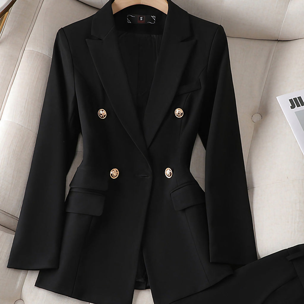 Ensemble blazer et pantalon femme, ou blazer seul, trois coloris