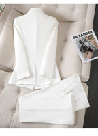 Ensemble blazer et pantalon femme, ou blazer seul, trois coloris