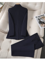 Ensemble blazer et pantalon femme, ou blazer seul, trois coloris