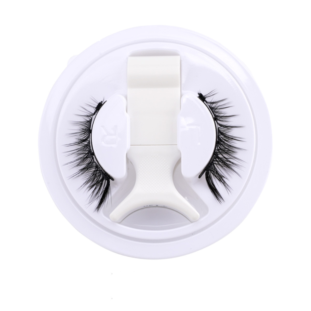 Faux cils magnétiques réutilisables sans colle, avec pince