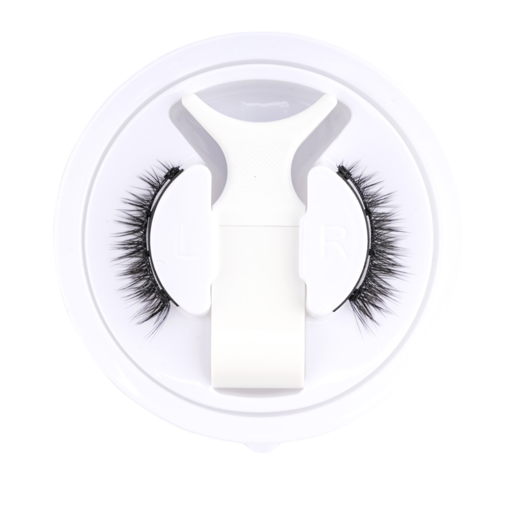 Faux cils magnétiques réutilisables sans colle, avec pince