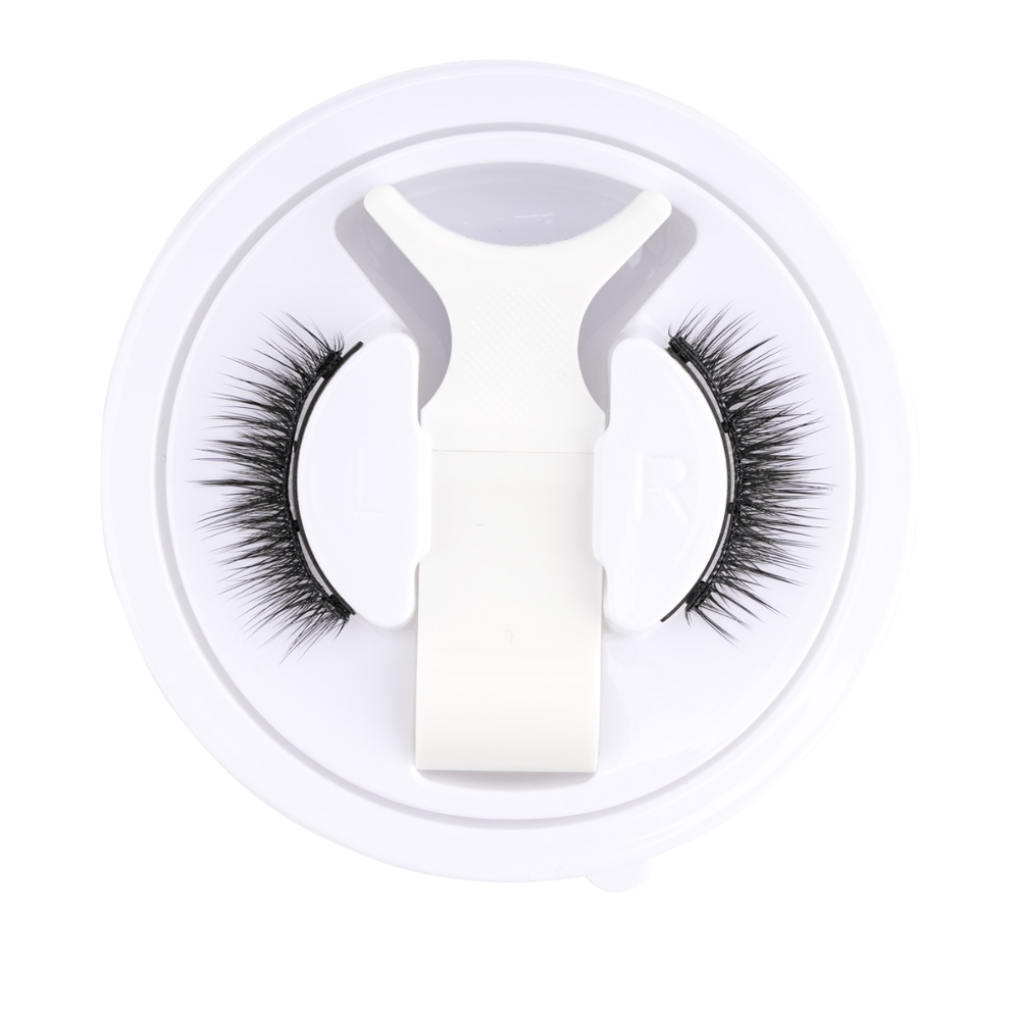 Faux cils magnétiques réutilisables sans colle, avec pince
